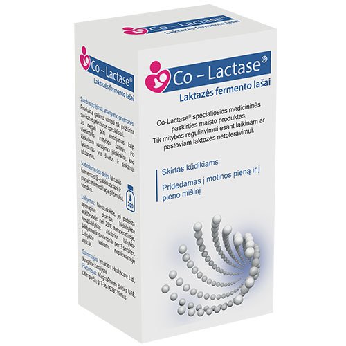 Laktazės fermento lašai vaikams CO-LACTASE,10ml | Mano Vaistinė