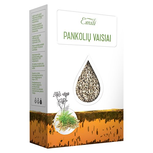 Pankolių vaisiai (Fructus Foeniculi) 40g (Emili) | Mano Vaistinė