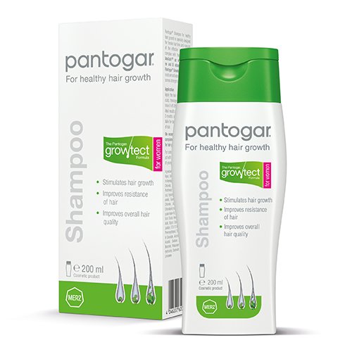 Moteriškas šampūnas plaukų augimo skatinimui PANTOGAR, 200 ml. | Mano Vaistinė