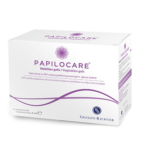 Papilocare Vgel 5ml N21 | Mano Vaistinė