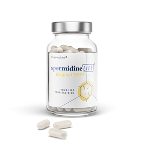 With high levels of spermidine, zinc and vitamin B1 Wheat germ extract SPERMIDINELIFE ORIGINAL 365+, 60 caps. | Mano Vaistinė