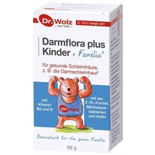 Dr.Wolz Darmflora plus kinder 68g | Mano Vaistinė