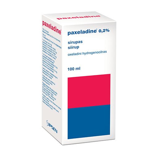 Paxeladine 2mg/ml sirupas, 100ml  | Mano Vaistinė
