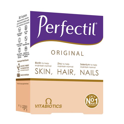 Supplements for hair, skin and nails Perfectil Original Tablets, N30 | Mano Vaistinė