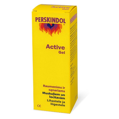 Šaldantis gelis raumenų ir sąnarių skausmui malšinti Perskindol Active gelis 200ml | Mano Vaistinė