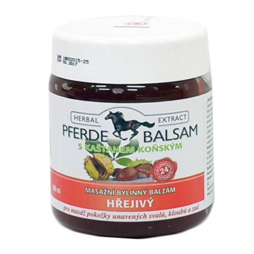 Šaldanti bei šildanti medicininė priemonė Pferdebalzamas Herbal extract, šildantis tepalas, 500 ml | Mano Vaistinė