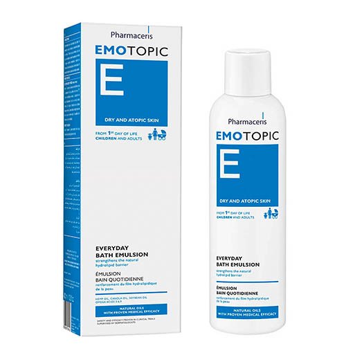 Vonios emulsija PHARMACERIS E EMOTOPIC, 400ml | Mano Vaistinė