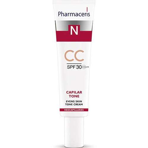 CC kremas PHARMACERIS N CAPILAR TONE,SPF30, 40ml | Mano Vaistinė