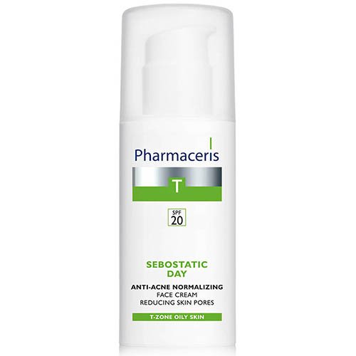 Kremas PHARMACERIS SEBOSTATIC, SPF20, 50ml | Mano Vaistinė