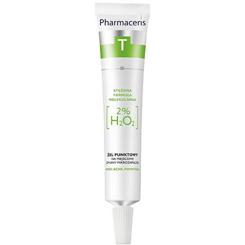 Gelis nuo mikro uždegimų PHARMACERIS T MEDI ACNE POINTGEL, 10ml | Mano Vaistinė