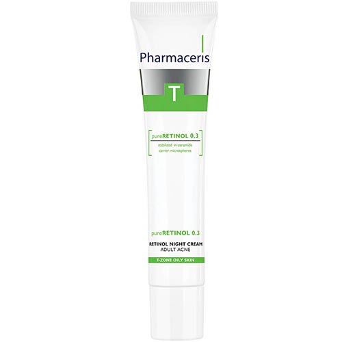 Naktinis kremas PHARMACERIS T PURE RETHINOL, 40ml | Mano Vaistinė