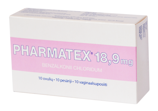 Kontraceptikai Pharmatex ovulės N10 | Mano Vaistinė