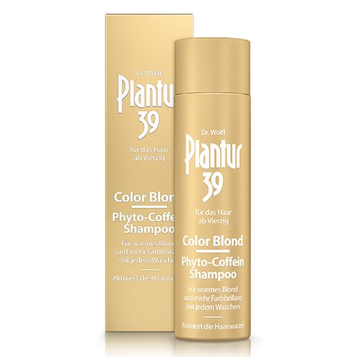 PLANTUR 39 plaukų šampūnas Color blond, 250ml | Mano Vaistinė