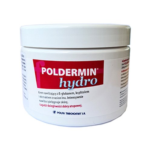 Poldermin Hydro drėkinamasis kremas su beta gliukanu ir ksilitoliu 500ml