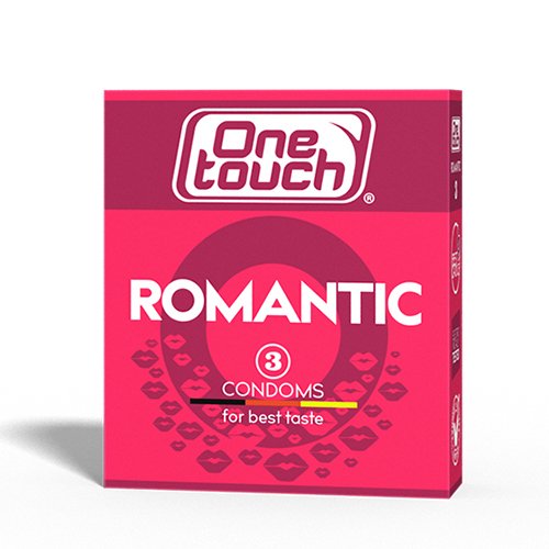 Prezervatyvai Prezervatyvai One Touch Romantic, N3 | Mano Vaistinė