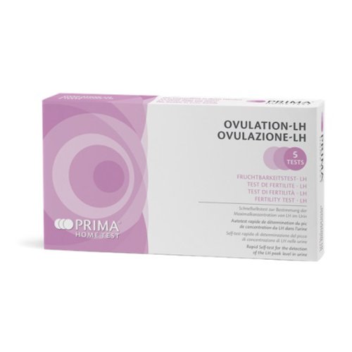 Ovuliacijos testas vaisingų dienų nustatymui PRIMA LH testas ovuliacijos diagnostikai N5 | Mano Vaistinė