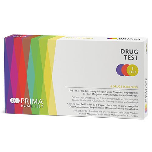 Prima Multitestas 6 narkotinių medžiagų nustatymui N1 | Mano Vaistinė
