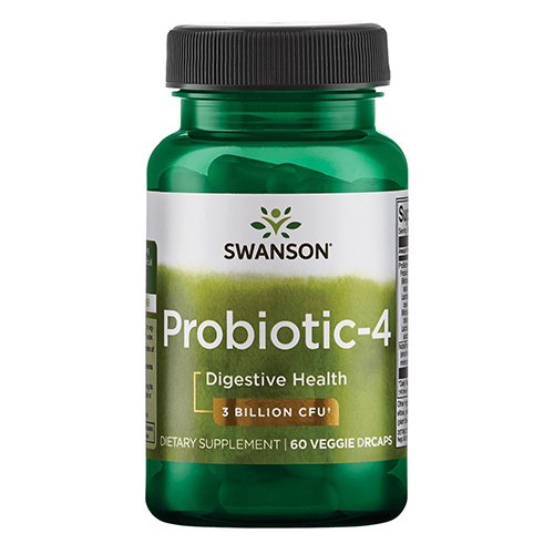 Probiotikas, gerosios žarnyno bakterijos Swanson Pieno rūgšties bakterijos (Probiotikai-4) N60 | Mano Vaistinė