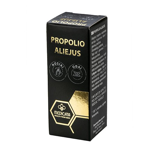 Žiedadulkės, bičių produktas Propolio aliejus, 15 g | Mano Vaistinė