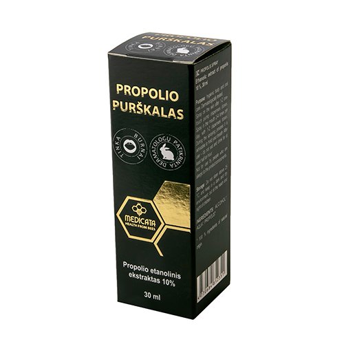 Bičių produktas, propolis Propolio purškalas, 30 ml | Mano Vaistinė