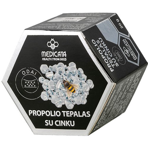 Žiedadulkės, bičių produktas Propolio tepalas su cinku, 20 g | Mano Vaistinė