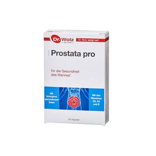 Maisto papildas vyrams prostatos profilaktikai Dr. Wolz Prostata Pro kapsulės 2 x N20 | Mano Vaistinė