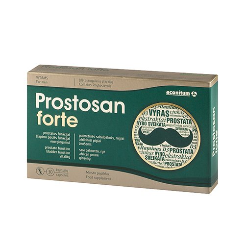 Maisto papildas prostatai, šlapinimosi funkcijai Prostosan forte N30 | Mano Vaistinė