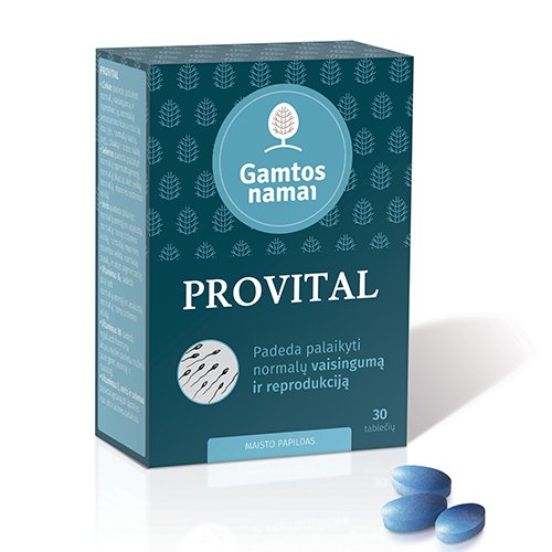 Maisto papildas vyrams Provital tab. N30 | Mano Vaistinė