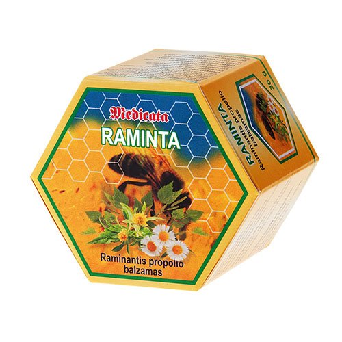 Raminta propolio raminantis balzamas 20g | Mano Vaistinė