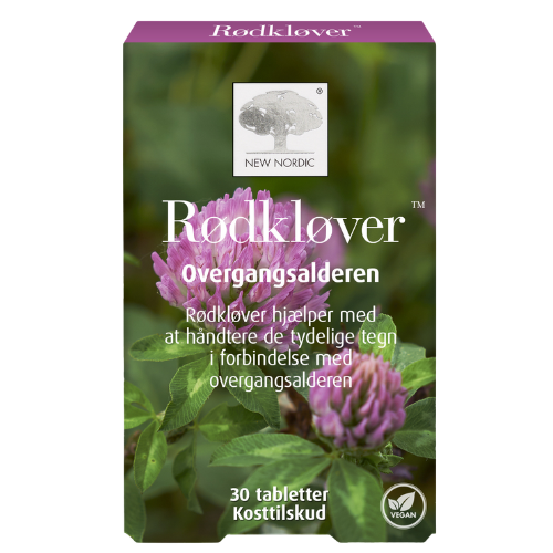 Palaikyti gerą savijautą menopauzės metu Raudonųjų dobilų ekstraktas NEW NORDIC, 30 tab. | Mano Vaistinė