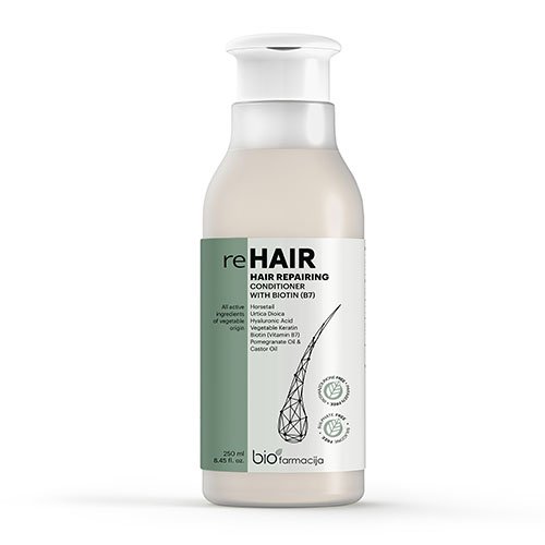 ReHAIR kondicionierius su Biotinu, 250ml | Mano Vaistinė