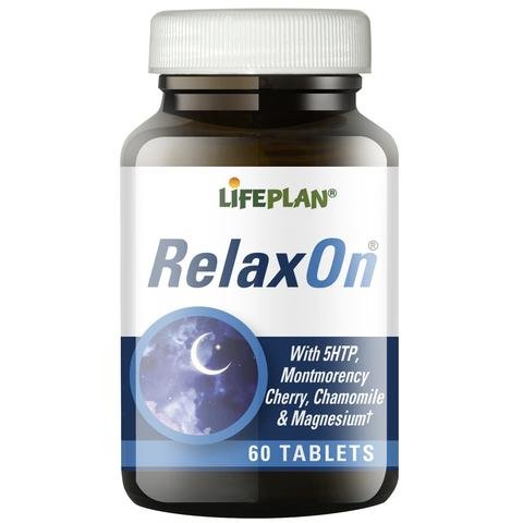 Maisto papildas nervų sistemai  Lifeplan RelaxOn tabletės, N60 | Mano Vaistinė