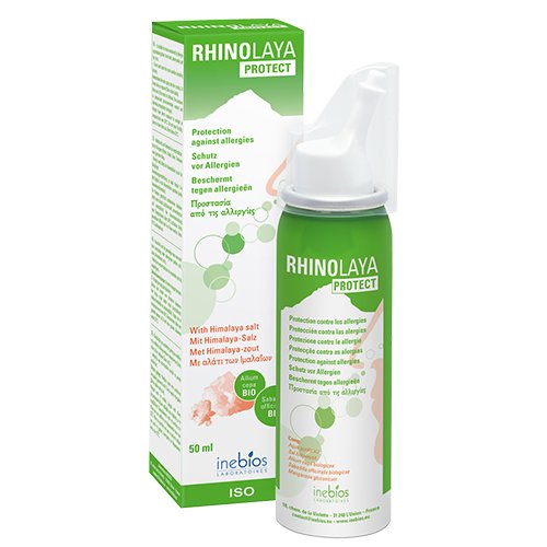 Purškalas nosiai Rhinolaya PROTECT Himalajų druskos nosies purškalas 50 ml | Mano Vaistinė