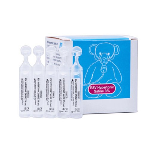 RSV Hypertonic Saline 3% druskos tirpalas 5ml N25 | Mano Vaistinė