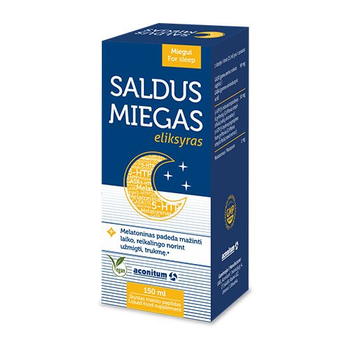 Saldus miegas eliksyras 150ml | Mano Vaistinė