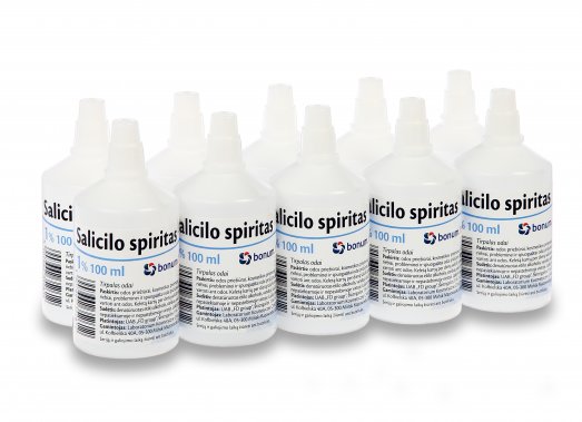 salicilo spiritas 1 100 ml