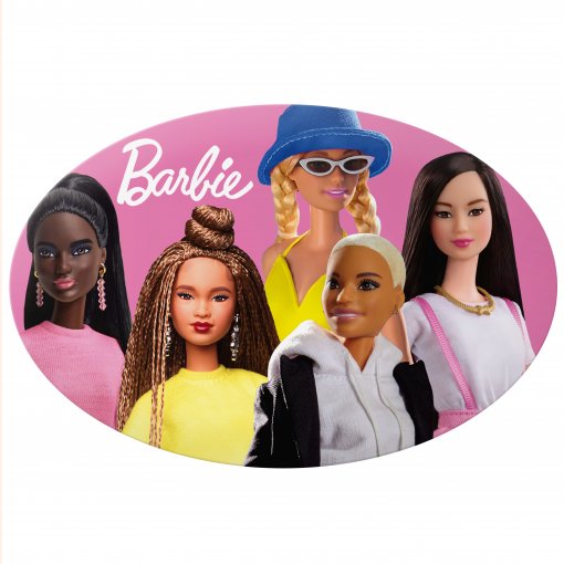 Lankstūs, atsparūs vandeniui ir nešvarumams Pleistrų rinkinys vaikams SALVEQUICK BARBIE, 14 vnt. | Mano Vaistinė