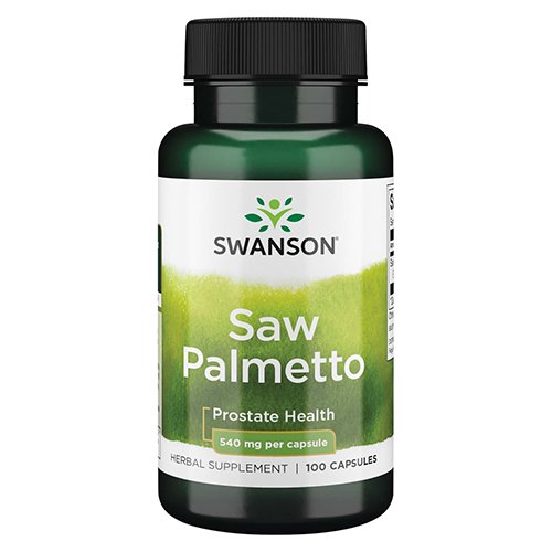 Maisto papildas šlapimo sistemai Swanson Saw Palmetto - Gulsčioji serenoja kapsulės, N100 | Mano Vaistinė