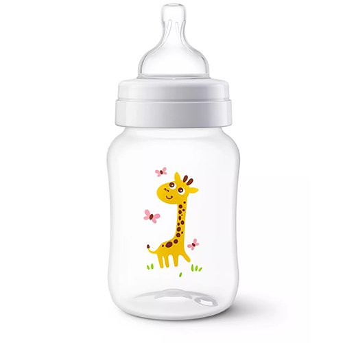 Avent Buteliukas Anti-colic 260ml (Žirafa) SCF821/12 | Mano Vaistinė