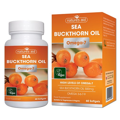Sea Buckthorn Oil, Šaltalankių aliejaus kapsulės N60 | Mano Vaistinė
