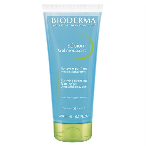 Sebium GEL MOUSSANT putoj.gelis-prausiklis į spuogus linkusiai odai 200ml