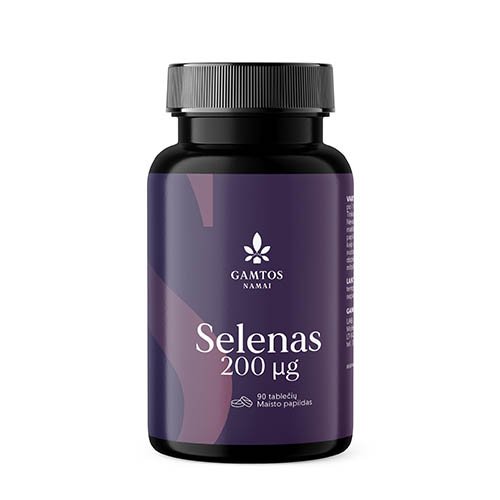 Selenas 200 mcg tabletės N90 | Mano Vaistinė