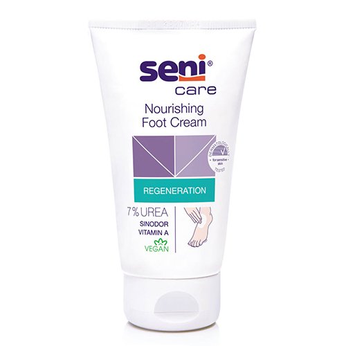 Seni Care pėdų kremas su 7% šlapalu 100ml N1 | Mano Vaistinė