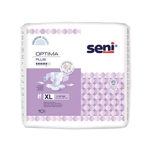 Seni Optima Plus Extra Large sauskelnės N10