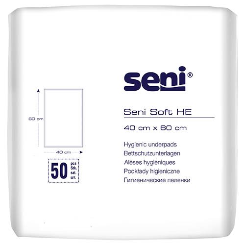 SENI Soft HE 40cm x 60cm N50 | Mano Vaistinė
