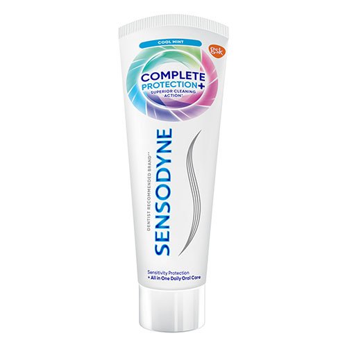 Su 7 privalumais Jautriems dantims SENSODYNE COMPLETE PROTECTION, 75ml | Mano Vaistinė