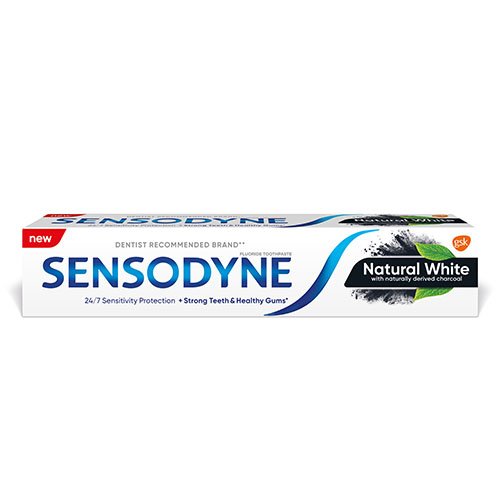 Sensodyne Natural White dantų pasta 75ml   | Mano Vaistinė