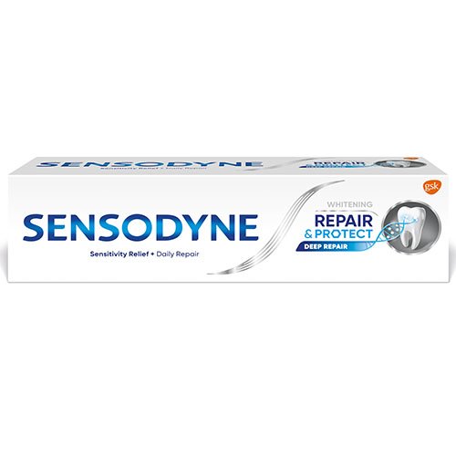 Sensodyne Repair&Protect Whitening dantų pasta 75ml | Mano Vaistinė