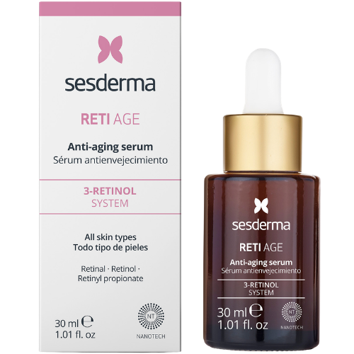 Mažina odos senėjimo požymius Jauninantis liposominis serumas SESDERMA RETIAGE, 30 ml | Mano Vaistinė Mažina odos senėjimo požymius Jauninantis liposominis serumas SESDERMA RETIAGE, 30 ml | Mano Vaistinė