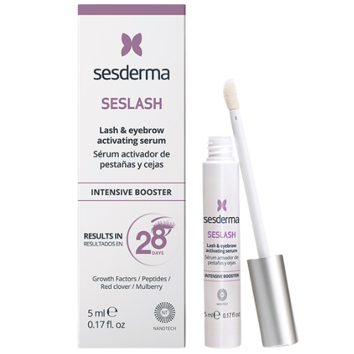 Maitina ir apsaugo Serumas blakstienų ir antakių augimui SESDERMA SESLASH, 5 ml | Mano Vaistinė